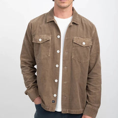 Kerouac Shirt Jacket L/S: Saddle