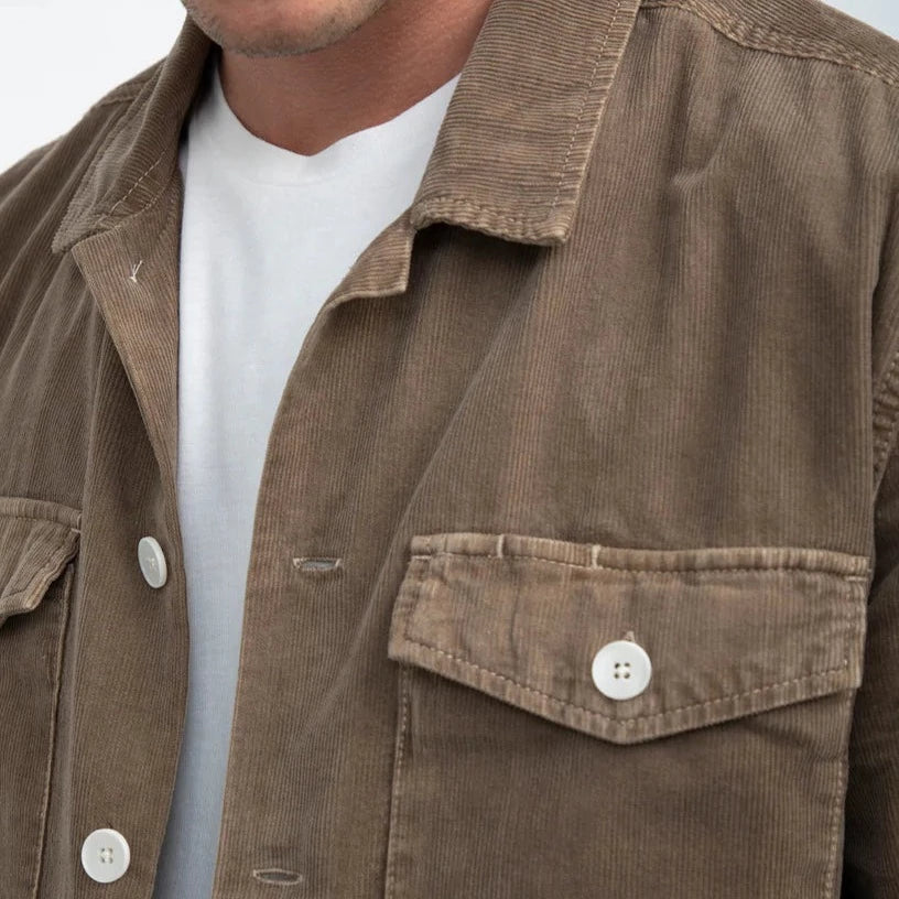 Kerouac Shirt Jacket L/S: Saddle