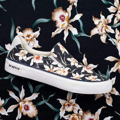 Hawthorne Slip On Magnum: Black Star Orchid