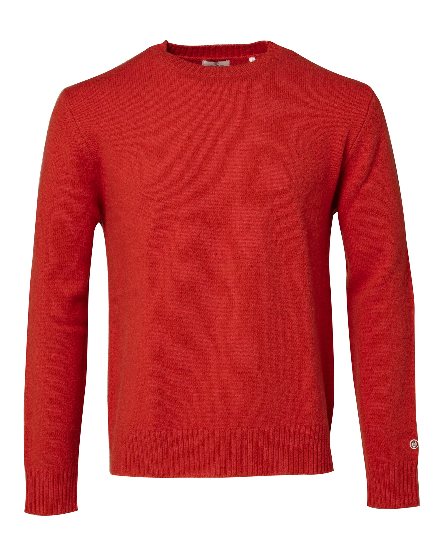 Crew Neck Sweater L/S: Orange