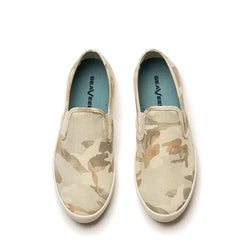 Baja Slip On: Saltwash Cream Camo