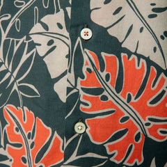 Jungle Print Shirt S/S: Clay