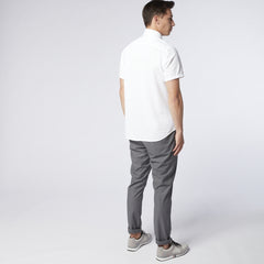 Pique Knit Shirt S/S: White