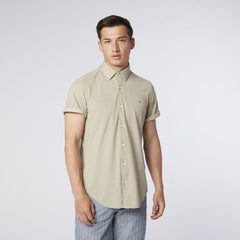 Pique Knit Shirt S/S: Clay