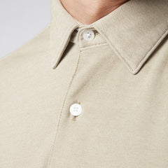 Pique Knit Shirt S/S: Clay
