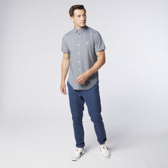 Pique Knit Shirt S/S: Grey