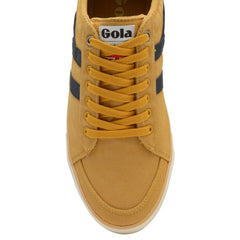 Comet Lace-Up Plimsoll: Sun/Navy