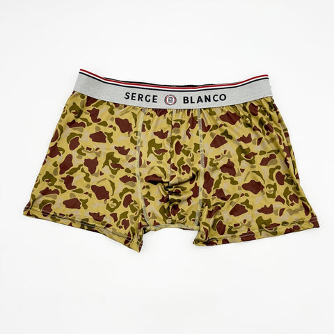 Camouflage Boxer Brief: Tan