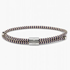 Little Lewis Bracelet L: Navy-Sand