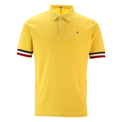 "PLAY" Stretch Polo S/S: Yellow