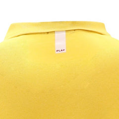 "PLAY" Stretch Polo S/S: Yellow