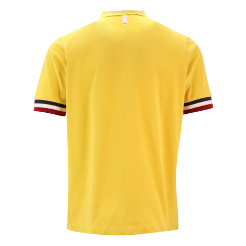 "PLAY" Stretch Polo S/S: Yellow