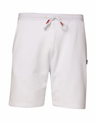 "PLAY" Jogger Short: White