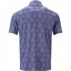 Floating Bloom Shirt S/S: Royal