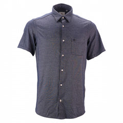 Pique Stitch Shirt S/S: Indigo