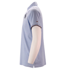 Le Coq Gaulois Polo S/S: Lt Blue