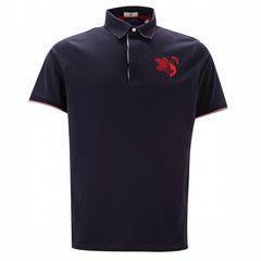 Le Coq Gaulois Polo S/S: Dk Navy
