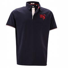Le Coq Gaulois Polo S/S: Dk Navy