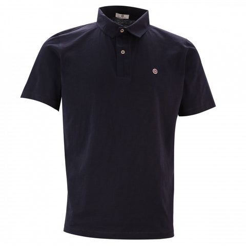 Jersey Slub Polo S/S: Dark Navy