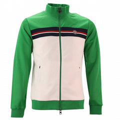 "PLAY" Track Jacket: Field Green