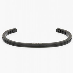 Navarch Cuff 4mm Bracelet L: Black
