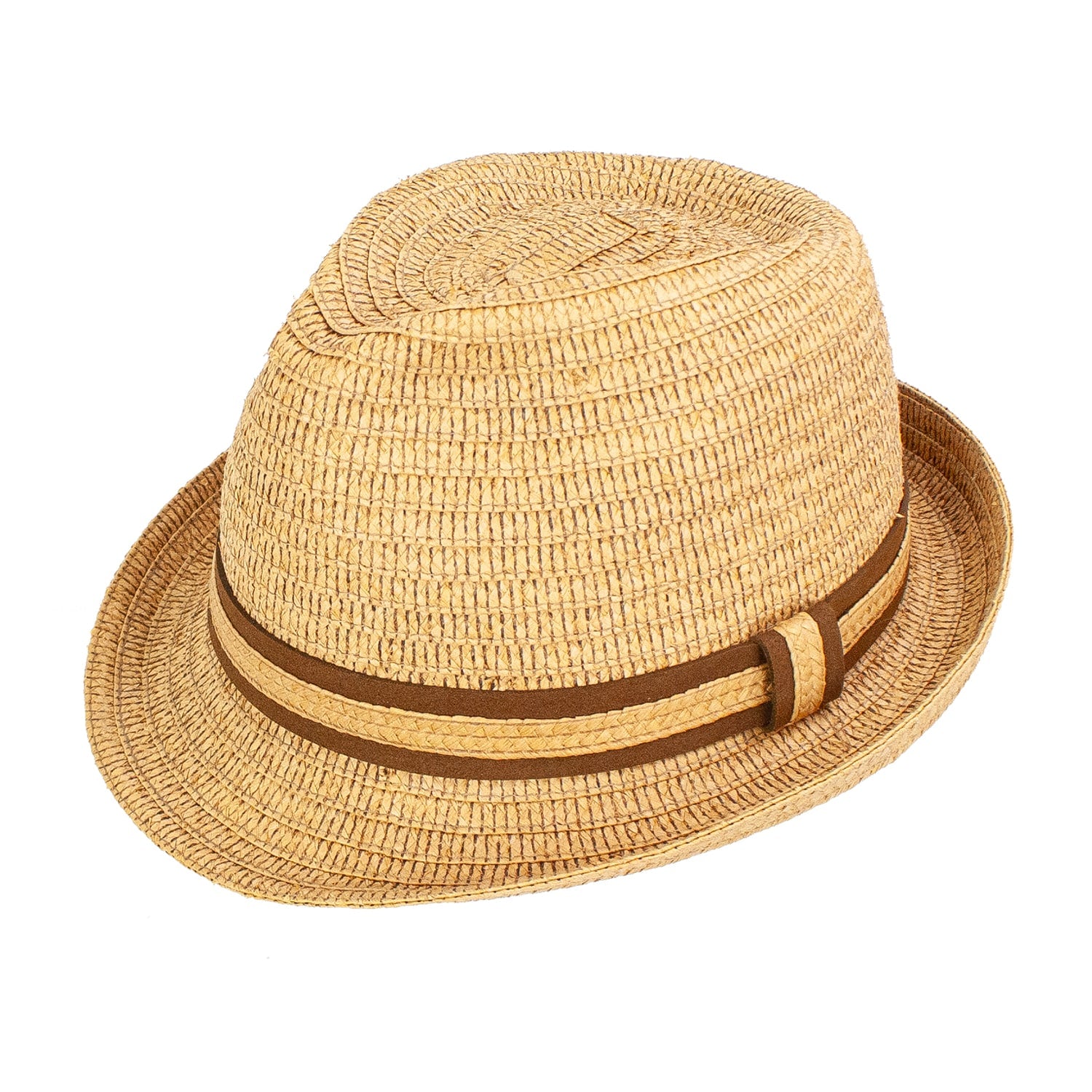 Evan Fedora Hat: Tan