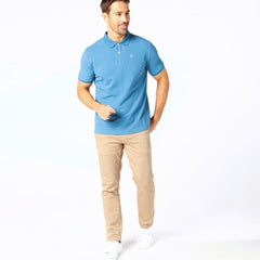 Solid Polo S/S: Turquoise