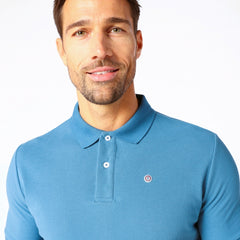 Solid Polo S/S: Turquoise