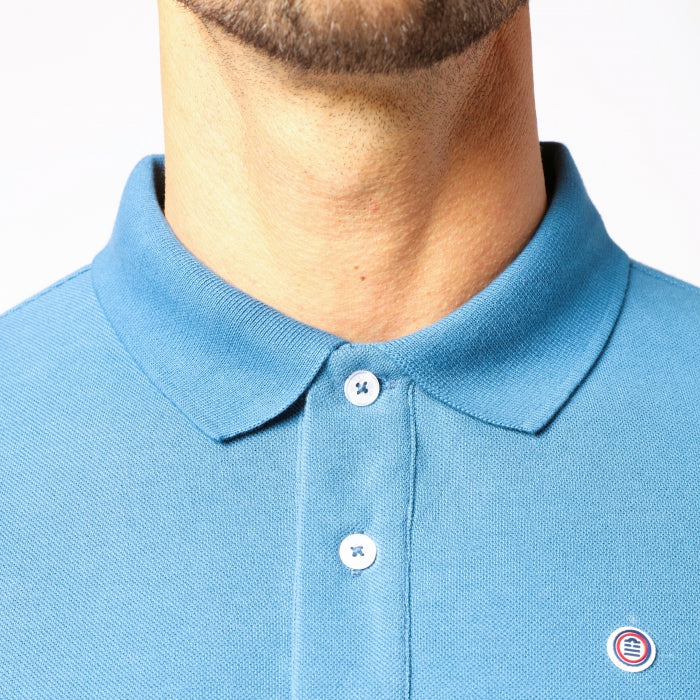Solid Polo S/S: Turquoise