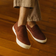 Baja Slip On: Mahogany